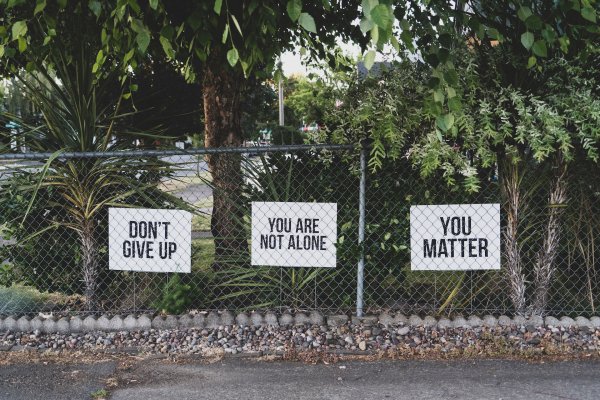 affirming messages on signs 